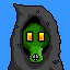 alien pixel art