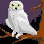 owl pixel art