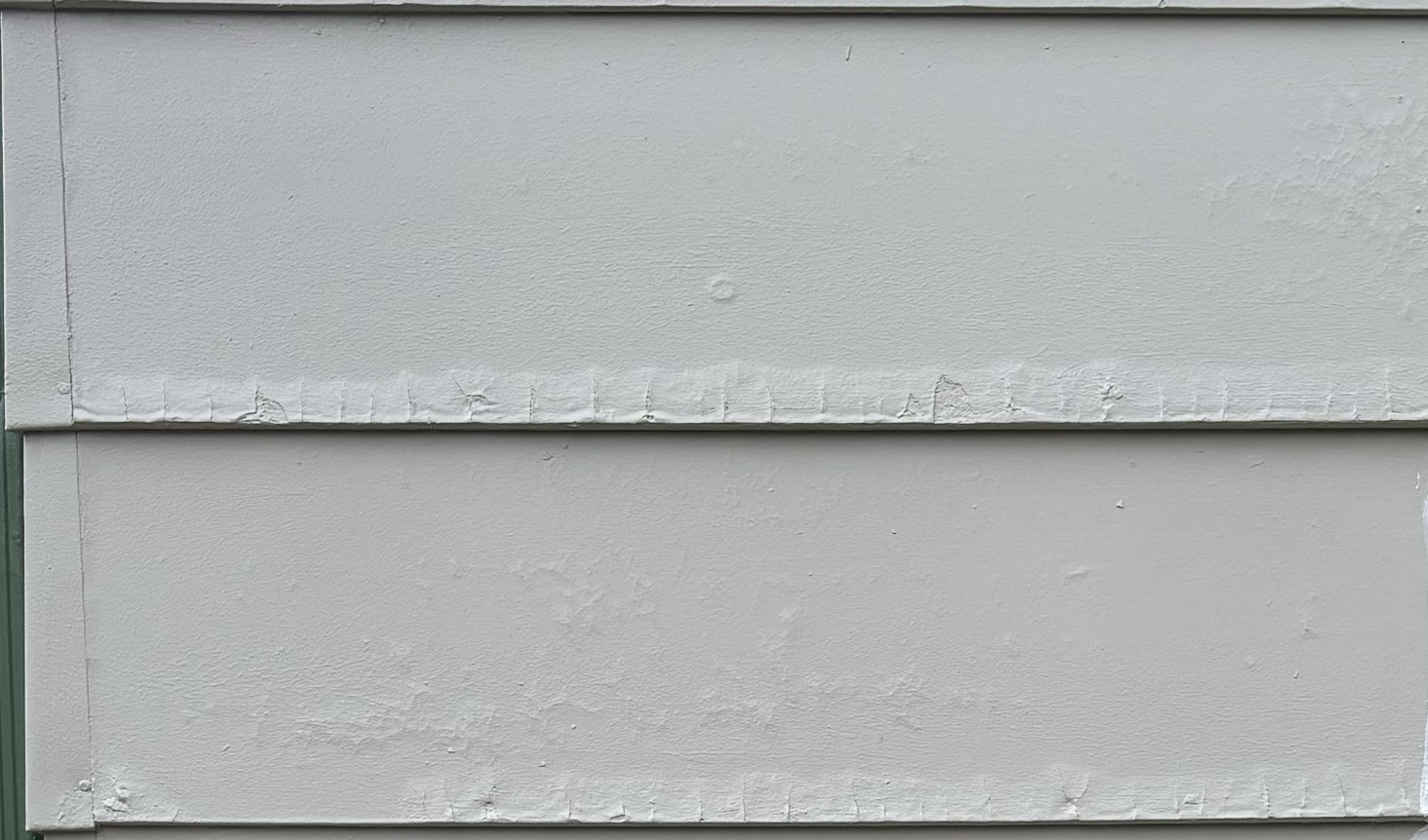 rotting masonite/hardboard