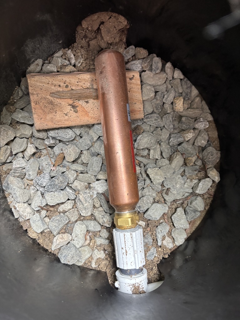 water hammer arrestor in box
